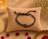 Tiger Eye Classic Rakhi/ golden shield