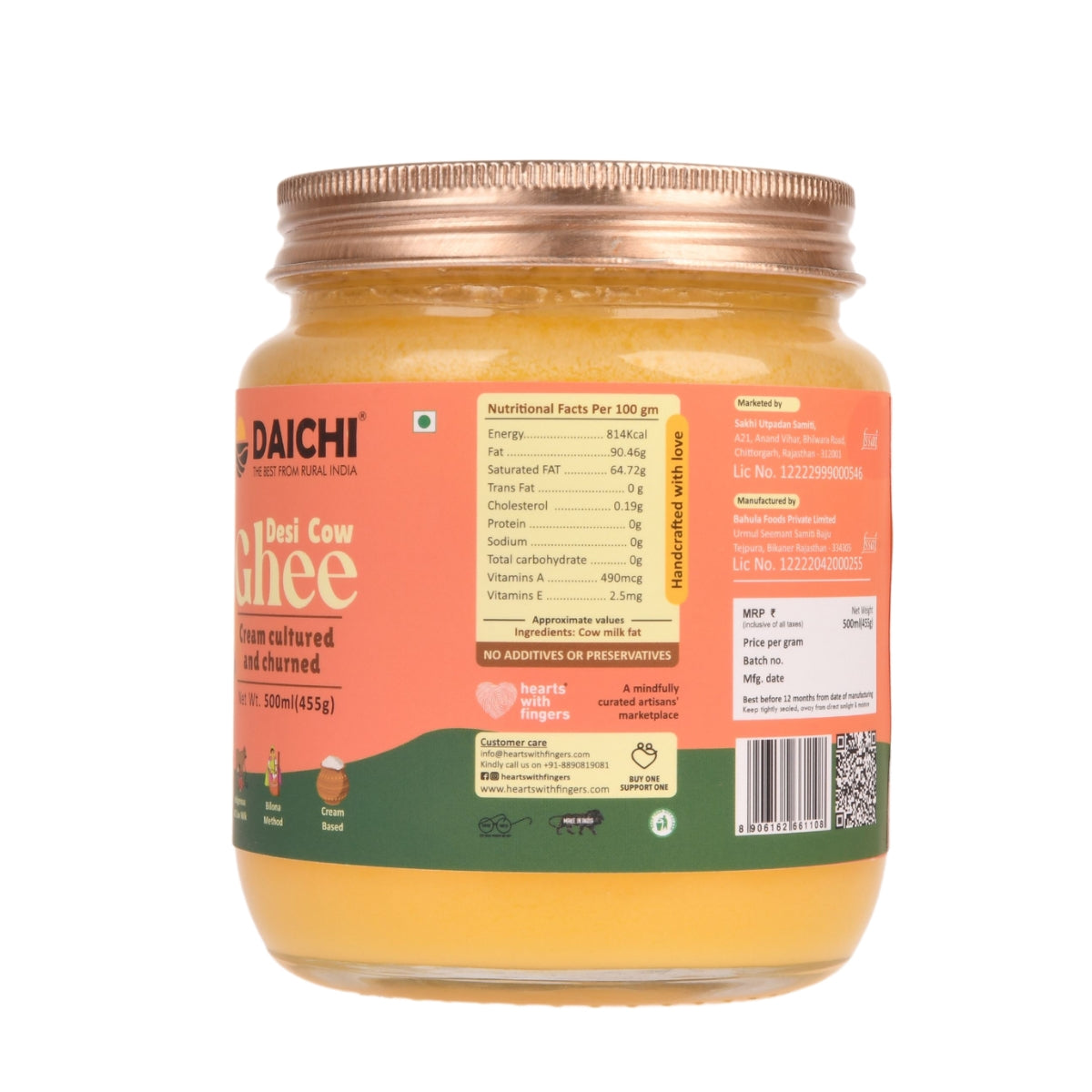Daichi Desi Bilona Cow Ghee | Indigenous A2 Cow Milk | Crafted Using Bilona Method | Pure, Natural & Healthy | Straight from Farm to Table Daichi Desi Bilona Cow Ghee | Indigenous A2 Cow Milk | Crafted Using Bilona Method | Pure, Natural & Healthy | Straight from Farm to Table