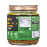 Daichi - Green Chilli Pickle | Crafted with love by women artisans | Sun cured | Cold-pressed mustard oil | In-house spices | No Preservatives