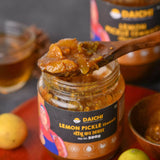 Daichi Sweet Lemon Pickle | Traditional Taste, Cold-Pressed Oil & Natural