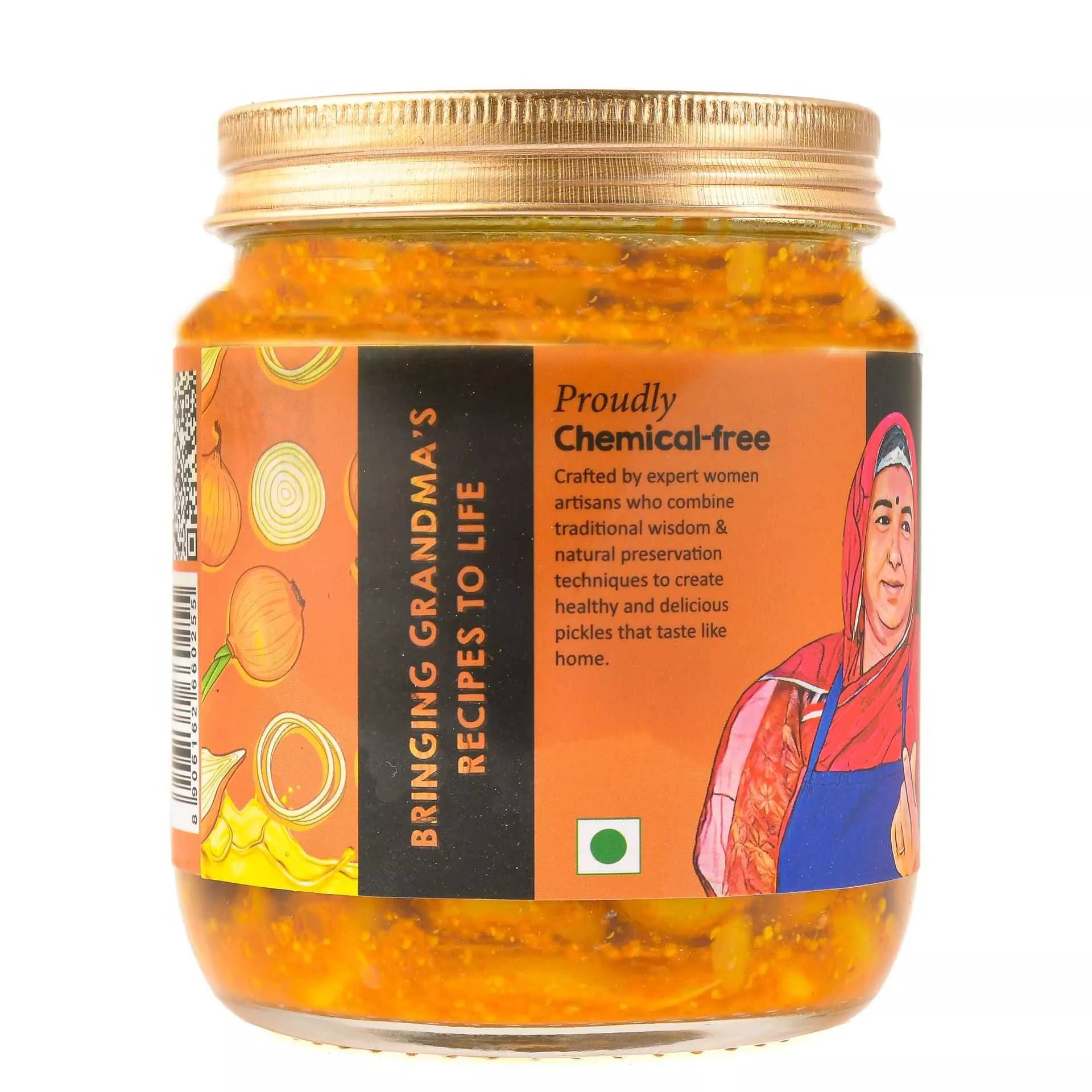 Daichi Handcrafted Garlic Pickle | Glass Jars Daichi Handcrafted Garlic Pickle | Glass Jars