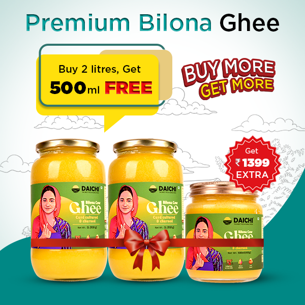 Daichi Premium Bilona Cow Ghee Daichi Premium Bilona Cow Ghee