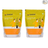 Daichi Turmeric Powder | 100% Pure Haldi | Single Origin | Unadulterated | Chemical-Free | Sun-Dried | Antioxidant &Amp; Anti-Inflammatory | Crafted by Rural Women (500g Pack of 2)