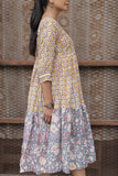 Basanti-Neel Tiered Dress