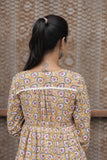 Basanti-Neel Tiered Dress