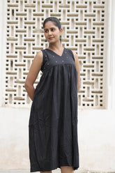 Cotton Slub | Handcrafted Embroidery | Flared Silhouette | Breathable Fabric | Everyday Comfort | Easy Styling