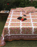 Timeless Floral Organic Cotton Bedsheet Set
