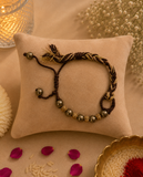 Golden Heritage Rakhi/ Golden Legacy/ gold weave