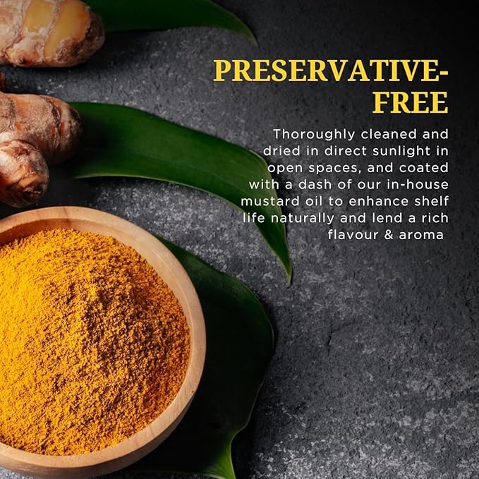 Daichi Turmeric Powder | 100% Pure Haldi | Single Origin | Unadulterated | Chemical-Free | Sun-Dried | Antioxidant &Amp; Anti-Inflammatory | Crafted by Rural Women (500g Pack of 2) Daichi Turmeric Powder | 100% Pure Haldi | Single Origin | Unadulterated | Chemical-Free | Sun-Dried | Antioxidant &Amp; Anti-Inflammatory | Crafted by Rural Women (500g Pack of 2)