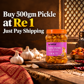 Daichi Handcrafted Garlic Pickle | PVC Jars