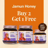 Daichi Jamun Honey | Raw, Natural, Unprocessed | No Sugar & Additives | Ethically Harvested | Buy 2 × 700g, Get 350g FREE