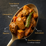 Daichi Mix Pickle | Crafted with Love by Women Artisans | Sun Cured | Cold-Pressed Mustard Oil | In-House Spices