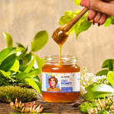 Daichi Forest Honey - 100% Raw & Unprocessed, Straight from beekeepers, Cruelty-free, No Sugar or Additives (350g)