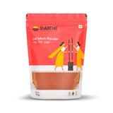 Daichi Pure Red Chilli (Lal Mirch) | 100% Pure Lal Mirch | Single Origin | Unadulterated | Chemical-Free | Sun-Dried | Handcrafted in Small Batches by Rural Women