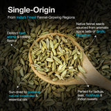 Daichi Pure Fennel Seeds (Saunf) | 100% Pure Natural Saunf | Single Origin | Unadulterated | Chemical-Free | Sun-Dried | Handcrafted in Small Batches by Rural Women