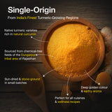 Daichi Turmeric Powder | 100% Pure Haldi | Single Origin | Unadulterated | Chemical-Free | Sun-Dried | Antioxidant &Amp; Anti-Inflammatory | Crafted by Rural Women (500g Pack of 2)