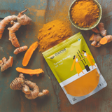 Daichi Turmeric Powder | 100% Pure Haldi | Single Origin | Unadulterated | Chemical-Free | Sun-Dried | Antioxidant &Amp; Anti-Inflammatory | Crafted by Rural Women (500g Pack of 2)