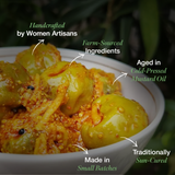 Daichi Handcrafted Lisoda (Rai) Pickle | Glass Jars