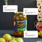 Daichi Handcrafted Lisoda (Rai) Pickle | Glass Jars