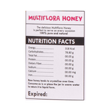 Daichi Multiflora Honey - 100% Raw & Unprocessed, Straight from beekeepers, Cruelty-free, No Sugar or Additives