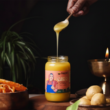 Daichi Desi Bilona Cow Ghee | Indigenous A2 Cow Milk | Crafted Using Bilona Method | Pure, Natural & Healthy | Straight from Farm to Table