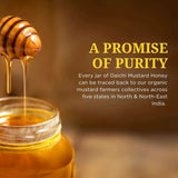 Daichi Natural Mustard Honey | Glass bottle