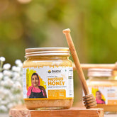 Daichi Mustard Honey - 100% Raw & Unprocessed, Straight from beekeepers, Cruelty-free, No Sugar or Additives