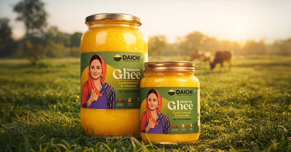 Traditional Bilona Method Of Making A2 Cow Ghee