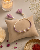 Pearl Blossom Rakhi