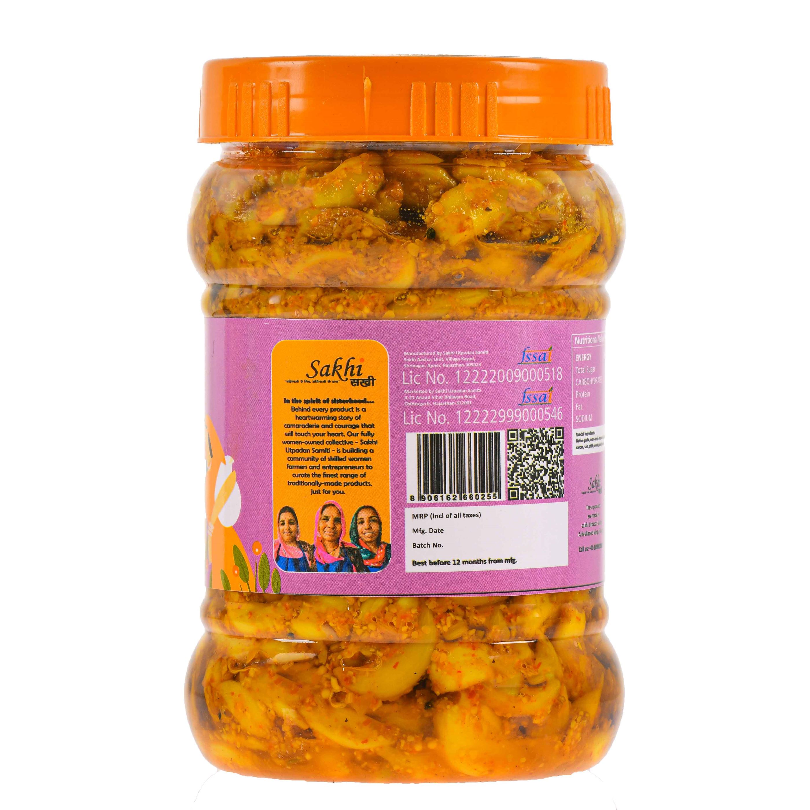 Daichi Handcrafted Garlic Pickle | PVC Jars