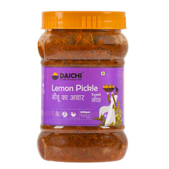 Daichi Handcrafted Lemon (Sweet) Pickle | PVC Jars