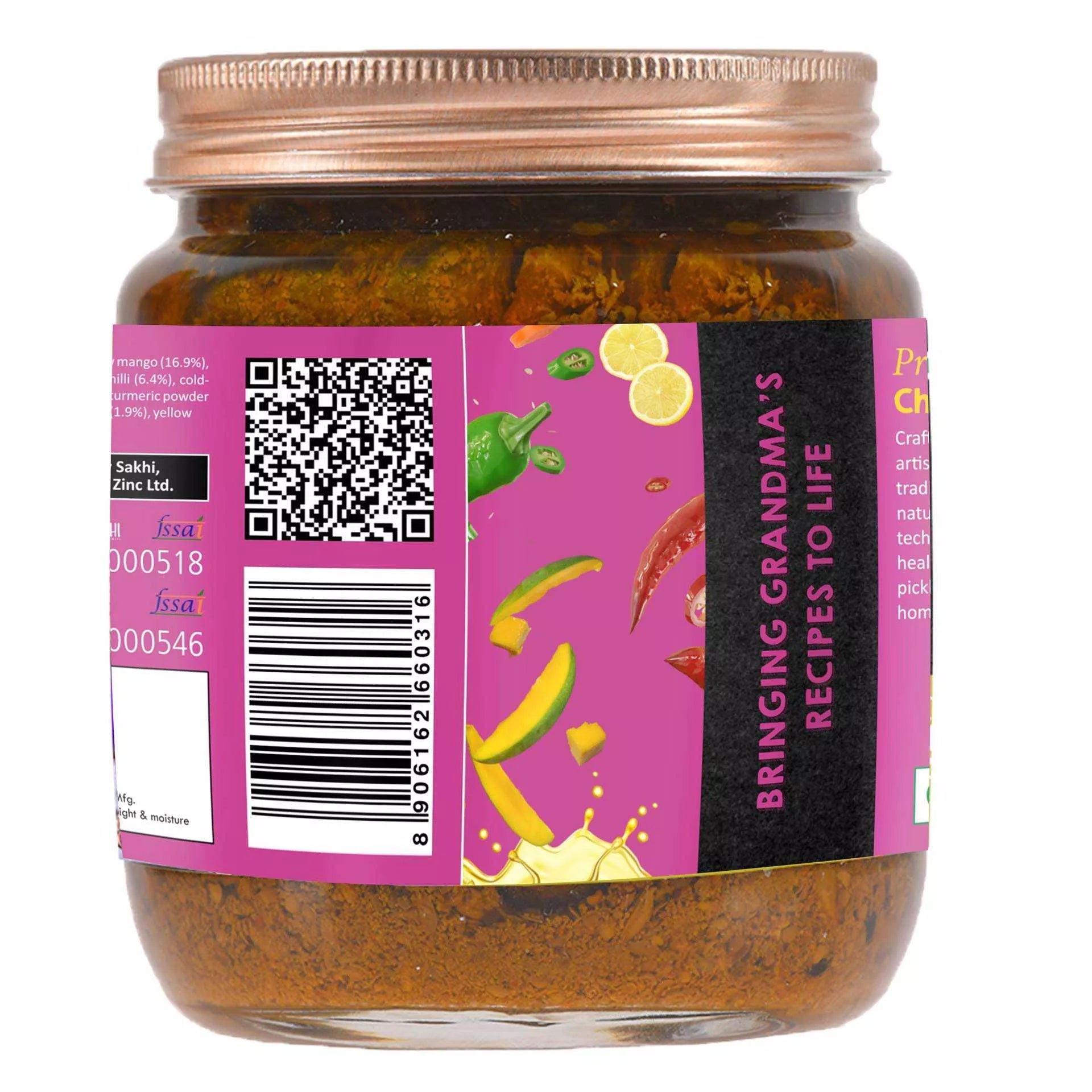Daichi Mixed Pickle | Crafted with Love by Women Artisans | Sun Cured | Cold-Pressed Mustard Oil | In-House Spices