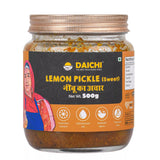 Daichi Sweet Lemon Pickle | Traditional Taste, Cold-Pressed Oil & Natural