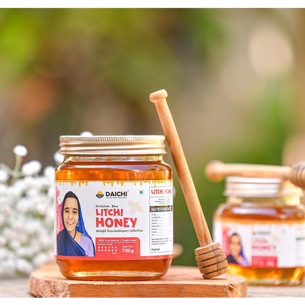 Daichi Litchi Honey | 100% Raw Processed Honey | Natural Antioxidant | No Sugar Added or Additives