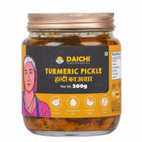 Daichi Turmeric Pickle | Crafted with Love by Women Artisans | Sun Cured | Cold-Pressed Mustard Oil | In-House Spices