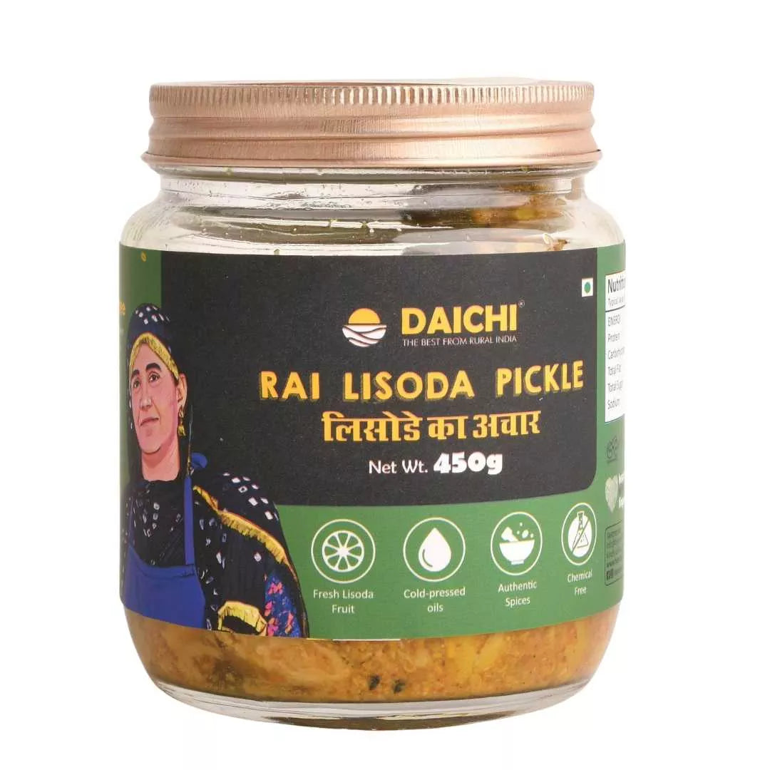Daichi Handcrafted Lisoda (Raai) Pickle | Glass Jars