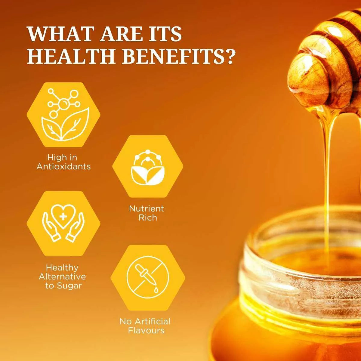 Daichi Natural Mustard Honey | Glass bottle