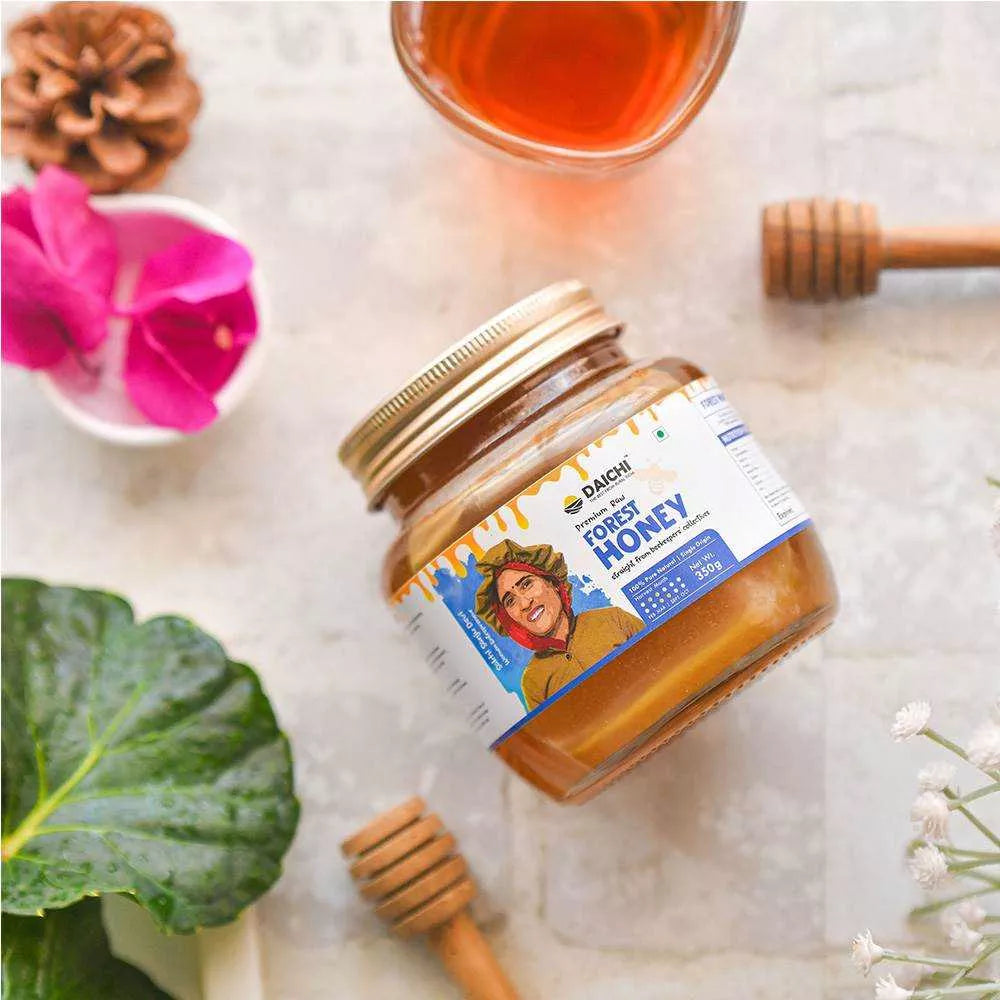 Daichi Natural Forest Honey | Glass bottle