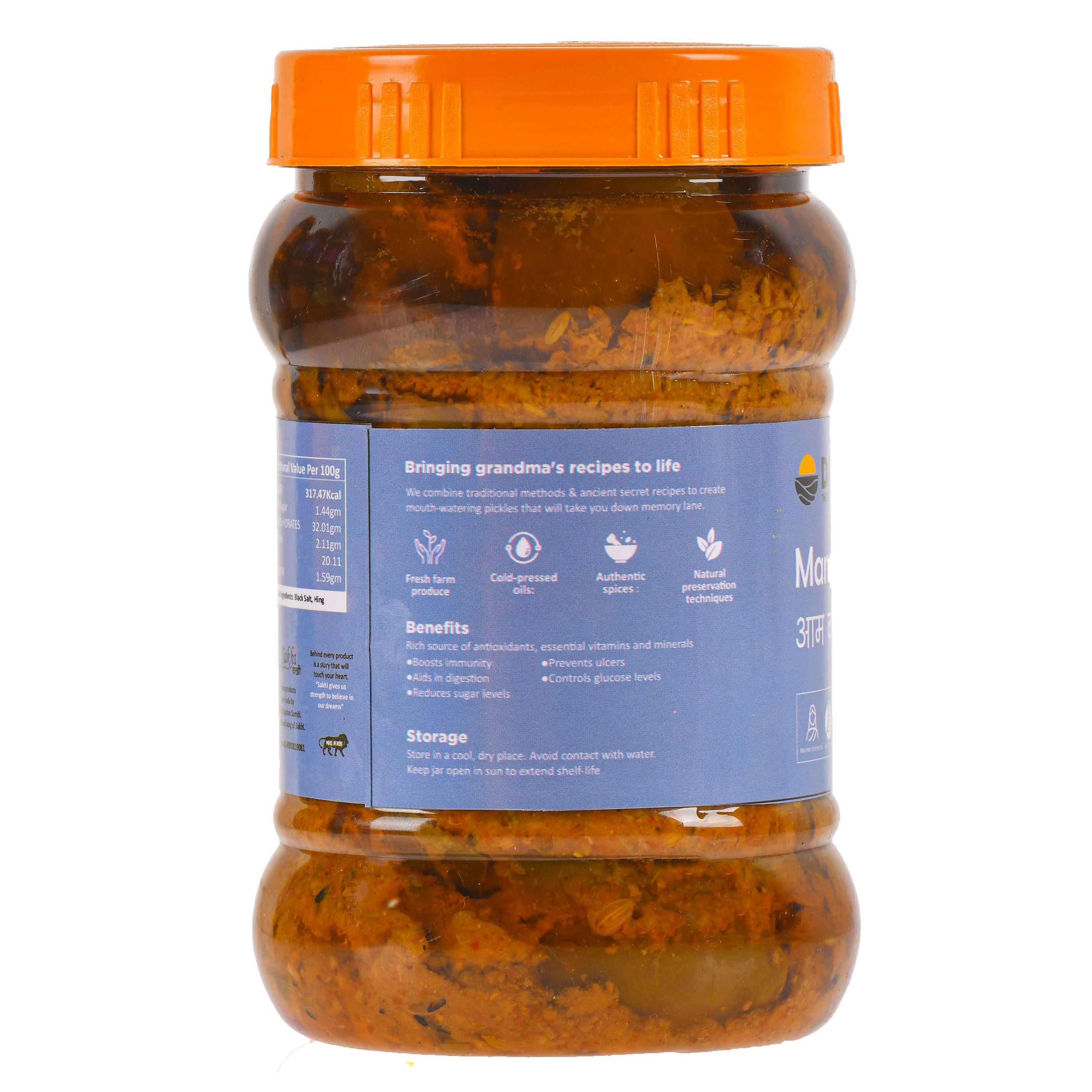 Daichi Handcrafted Mango Pickle | PVC Jars