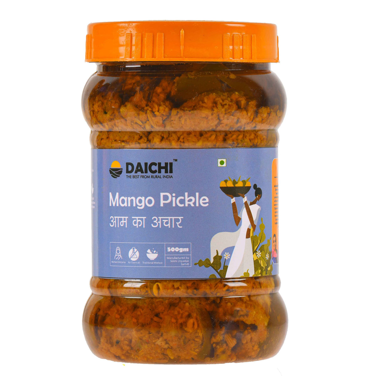 Daichi Handcrafted Mango Pickle | PVC Jars