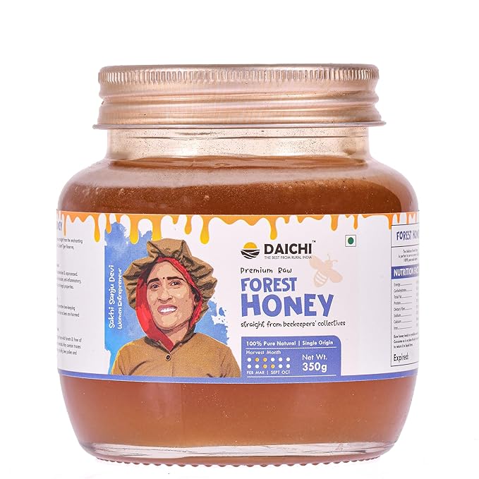 Daichi Natural Forest Honey | Glass bottle