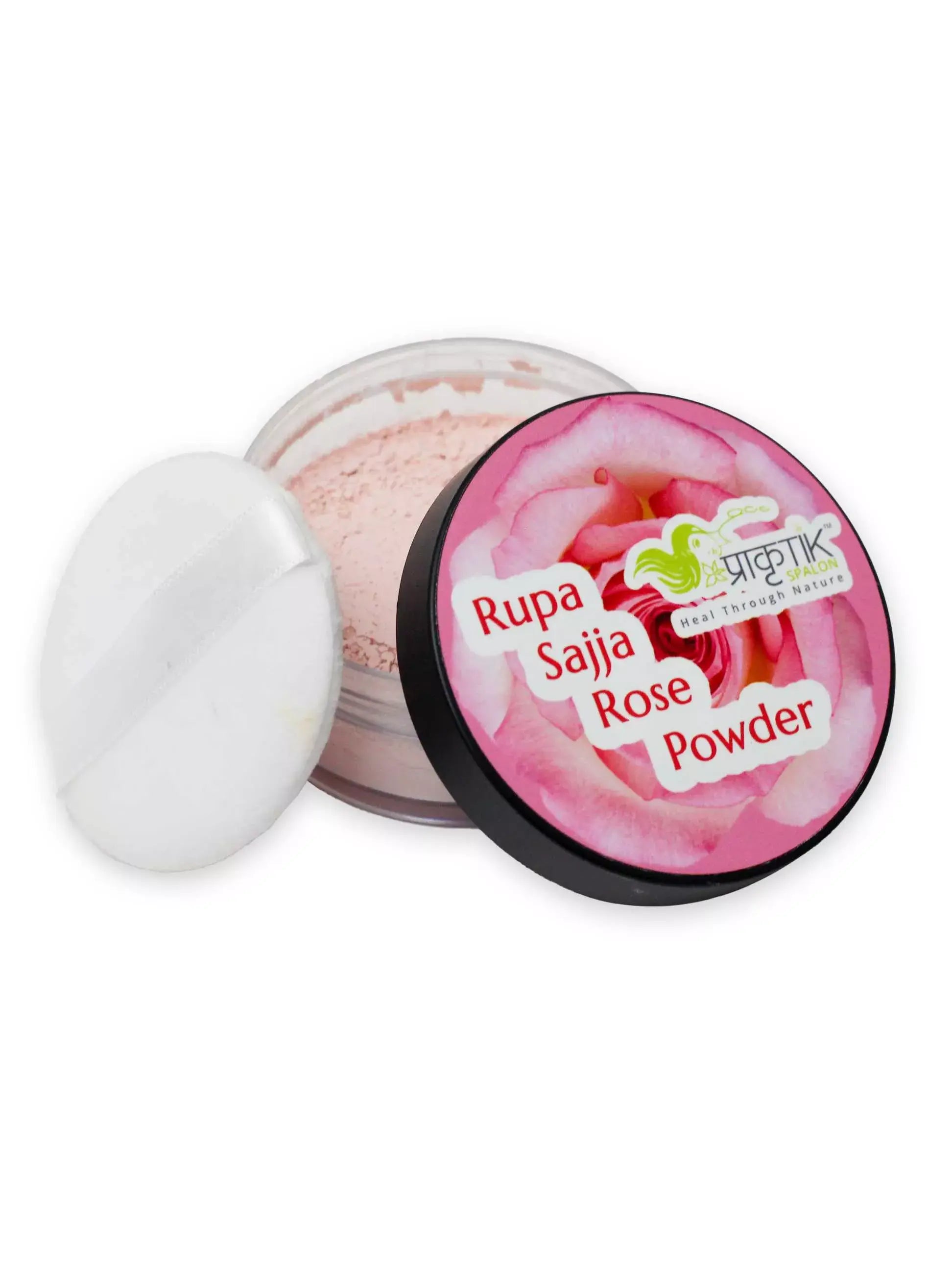 Pakrutik BB Cream Fair Shade 20 Gm & Rupa Sajja Rose Powder Combo 11 Gm| Natural Skincare
