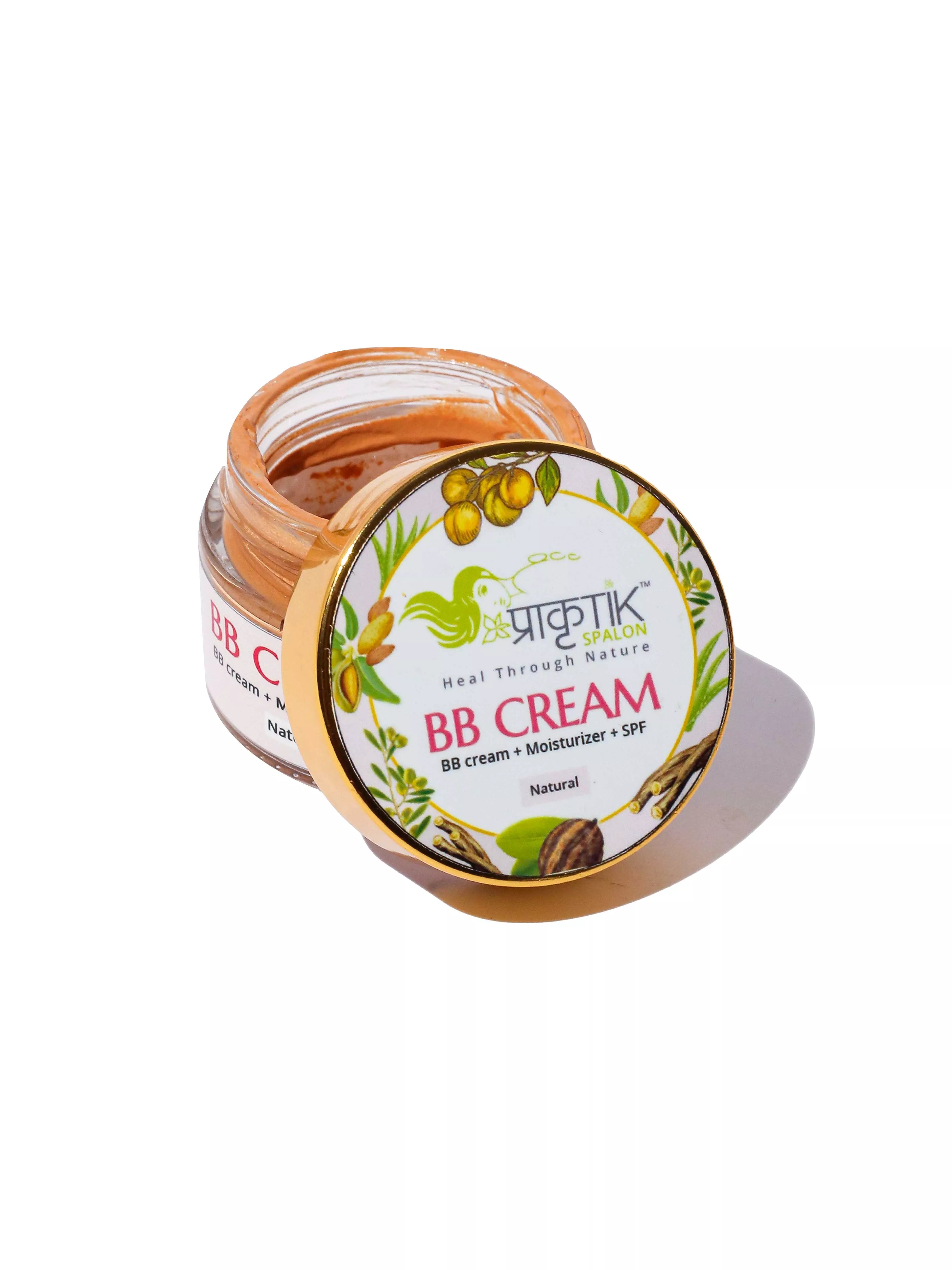 Rupa Sajja Twinkling Rose Powder and BB Cream Natural Shade (Wheatish to Dark Skin Tone) Combo Pack
