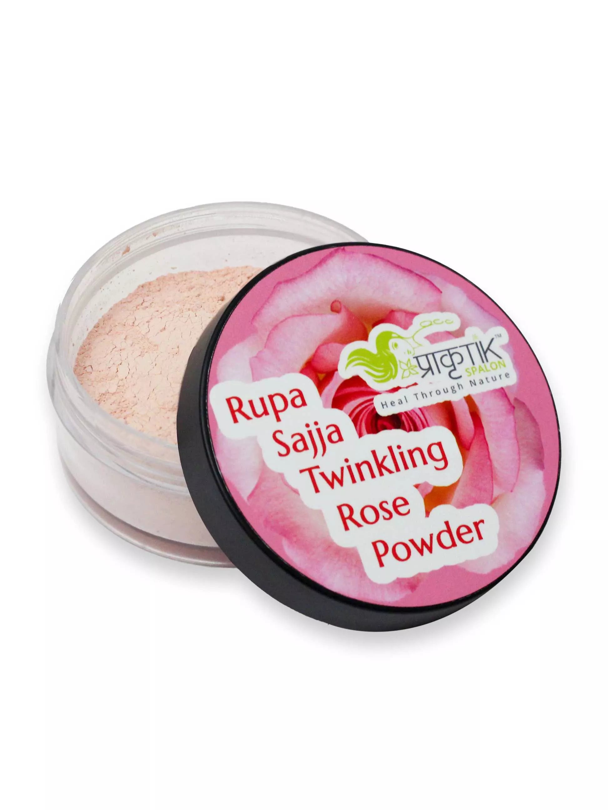 Pakrutik BB Cream for Wheatish to Dark Skin with Ruppa Sajja Rose Powder Combo | Herbal Beauty