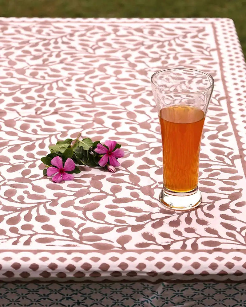 Refreshing Organic Cotton Dining Table-Cover - Jaiv