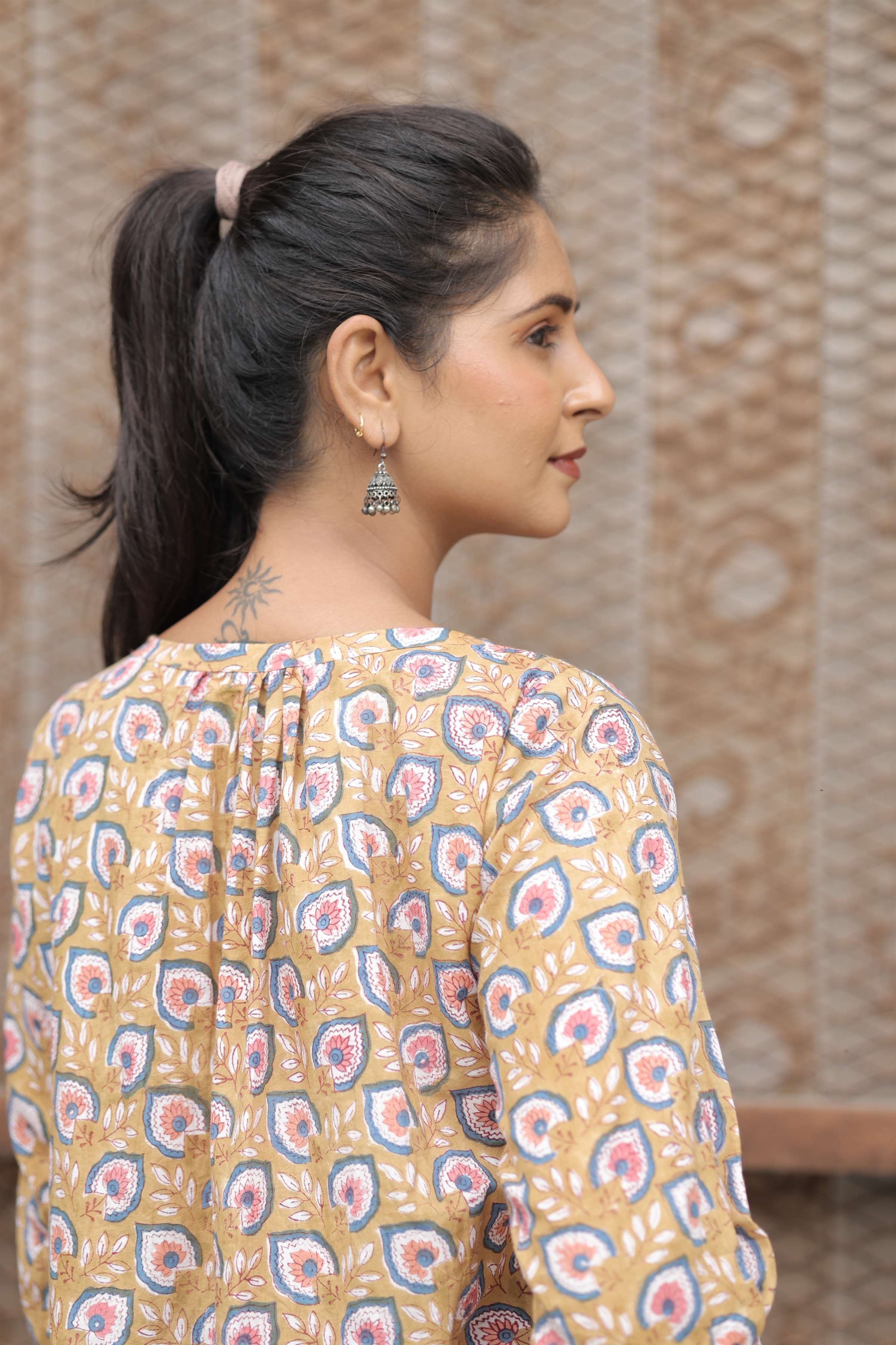 Malhar Yoke Tunic