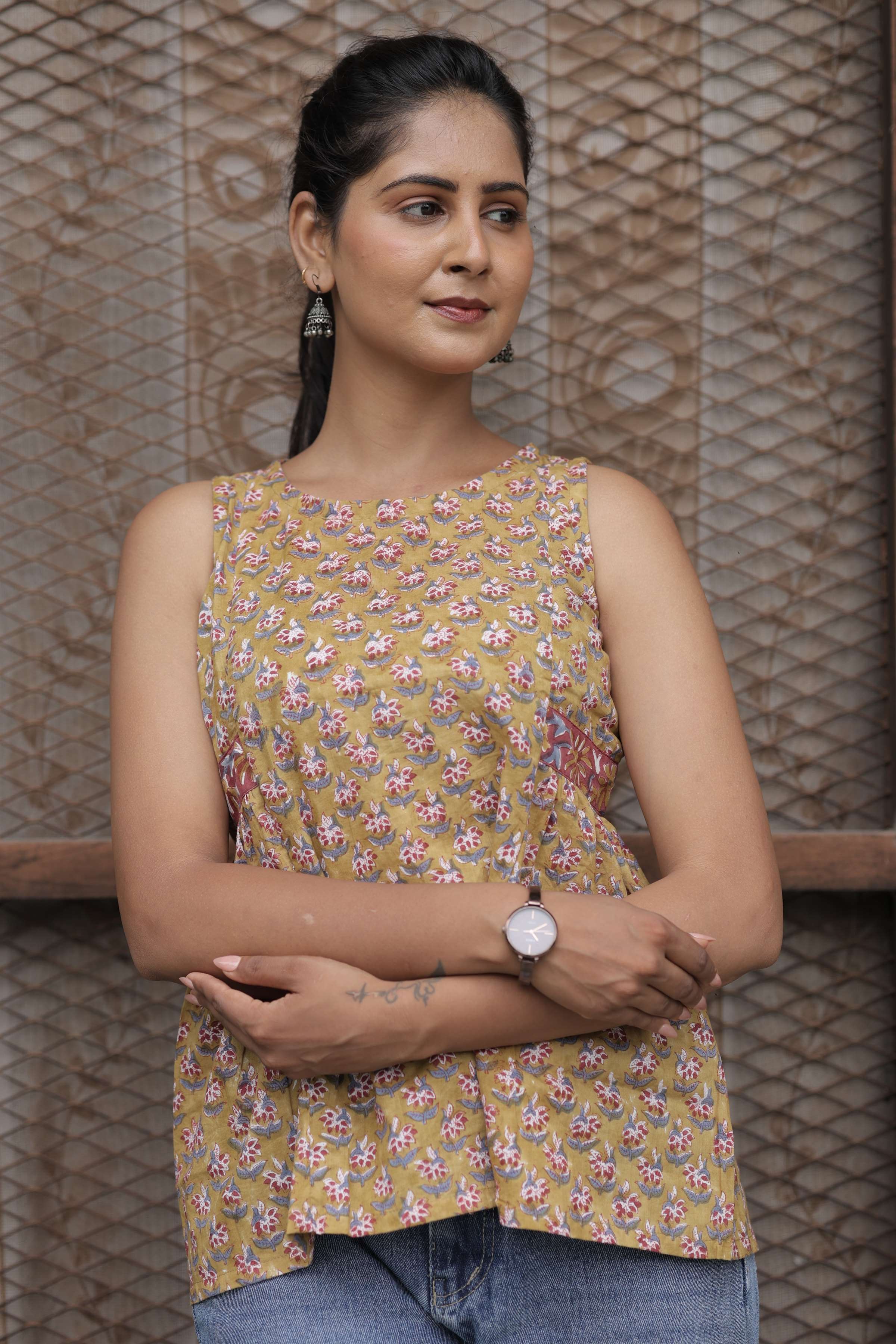 Kasturi Flared Top