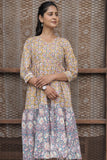 Basanti-Neel Tiered Dress
