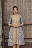 Keshar-Kalyani Panel Dress
