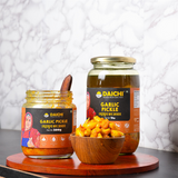 Homemade Achar Combo Saver Pack | Garlic + Green Chilli | Cured in Cold-pressed Mustard Oil | No Preservatives